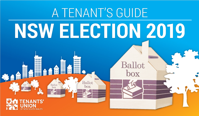 A tenant's guide to the NSW Election 2019