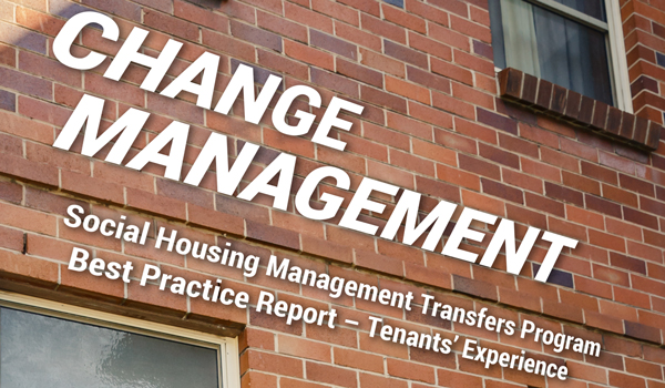 Change management report graphic