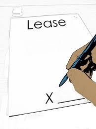Signing a lease