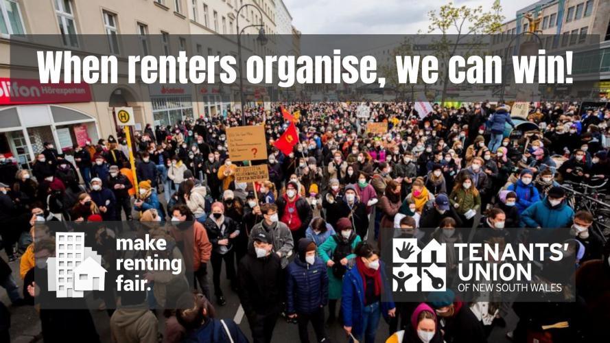 When renters organise, we can win!