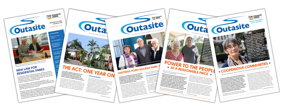 Outasite covers