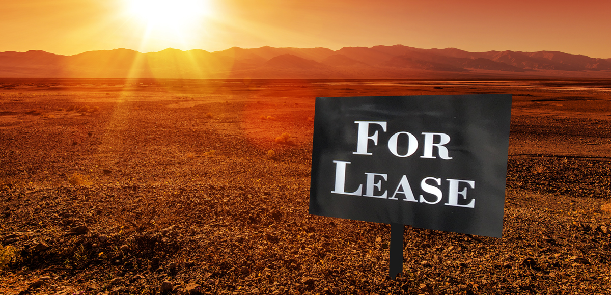 Desert for lease